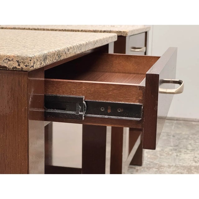 Bermanfalk Bespoke Nightstands, Pair For Sale - Image 10 of 11