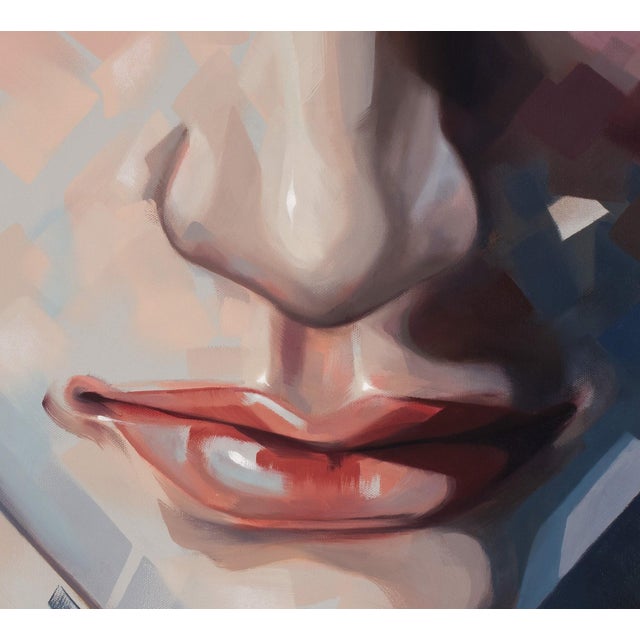 Early 21st Century VAMPIRE - The Slow Drip of Time by Michelle Kohler | Oil on canvas Portrait of a woman with dark features. For Sale - Image 5 of 5