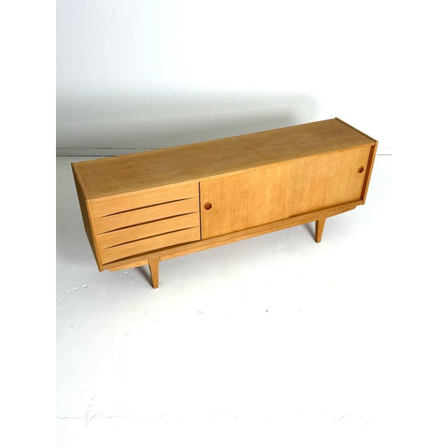 Oak Ulvö Sideboard by Erik Wørts for Ikea, 1960s For Sale - Image 11 of 13