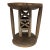 Vintage Hand-Carved African Stool For Sale