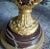 Bronze 20th Century French Rouge Marble Bronze Ormolu Urns - a Pair For Sale - Image 8 of 13