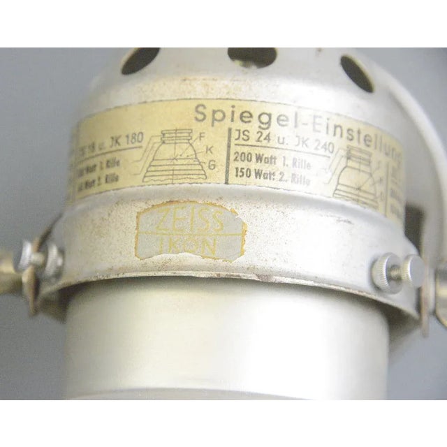 Mercury Glass Wall Light from Zeiss Ikon, 1930s For Sale - Image 6 of 14