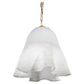 Opal Glass Pendant by Barbini, 1970s For Sale