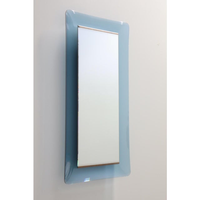 Large Rectangular Mirror by Max Ingrand for Fontana Arte, 1956 For Sale - Image 6 of 14