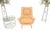 Mid 20th Century Lawrence Peabody Tapered Dowel Leg Lounge Chair Matching Ottoman New Upholstery For Sale - Image 5 of 18