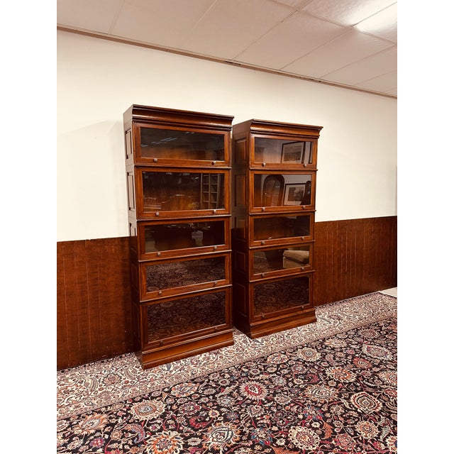 English Globe Wernicke Style Bookcase For Sale - Image 11 of 11