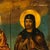 Mid 19th Century Antique Greek Orthodox Gilded Hand-Painted Egg Tempera Double Sided Icon, 1850 For Sale - Image 5 of 15