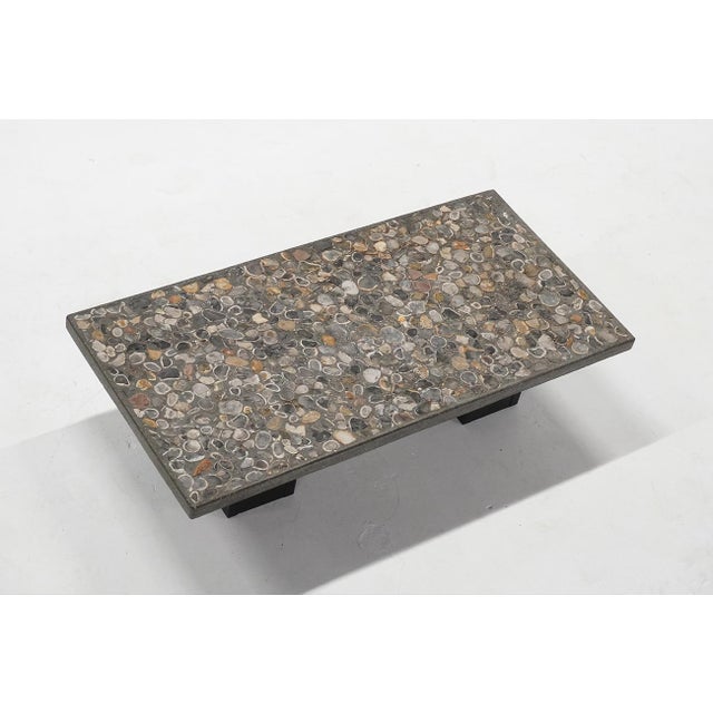 Brutalist Vintage Dutch Brutalist Stone Coffee Table, 1970s For Sale - Image 3 of 8