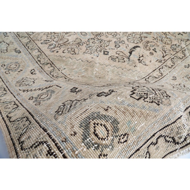 Textile Vintage Persian Room-Size Rug With Delicate All-Over Design -7' 5'' X 10' 6'' For Sale - Image 7 of 13