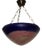French Pate De Verre Glass Chandelier from Unbekannt, 1950s For Sale