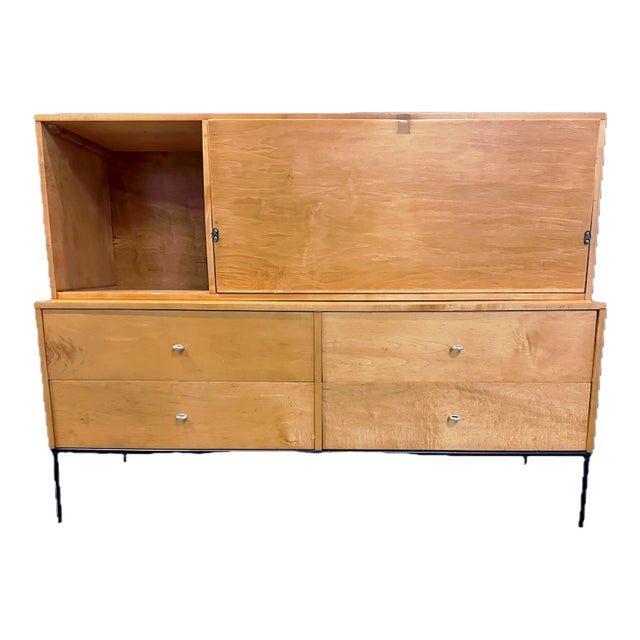Vintage Mid-Century Modern Secretary Desk For Sale