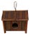 Vintage Bamboo and Rattan Birdhouse For Sale