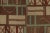 Traditional Antique Hooked Runner With Geometric Design in Brown & Green - Rug & Kilim For Sale - Image 3 of 7