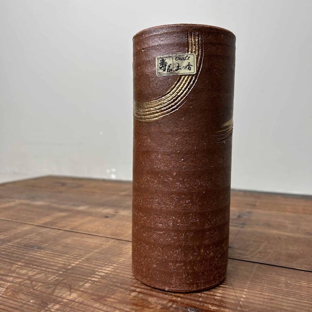 Ceramic Japanese Ikebana Flower Vase, 1960s For Sale - Image 7 of 18