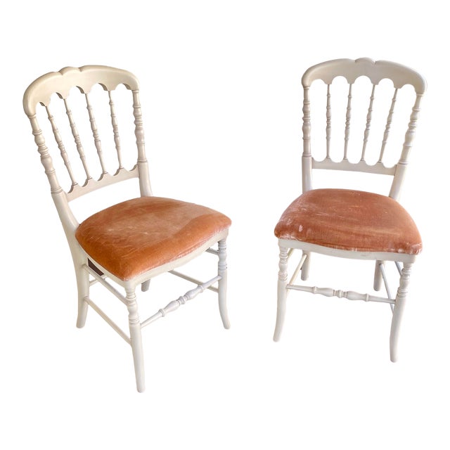 Grange French Provincial Chairs - Set of 2 For Sale