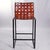 Mid-Century Modern Attributed to Mark Albrecht Pair Of Studio Webbed Counter Stools For Sale - Image 3 of 7