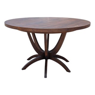 Chet Beardsley for Living Designs Round Dining Table, Mid-Century Modern, Mid-Century For Sale
