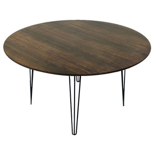 Wooden Hairpin Dining Table For Sale