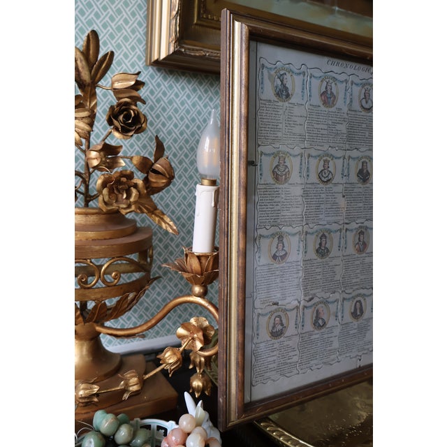 Circa 1970 Wallis English Royal History Wooden Puzzle, Framed For Sale - Image 4 of 18