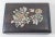 We are selling this very pretty Mother of Pearl or abalone inlaid wood box. The box is either Southern Chinese or...