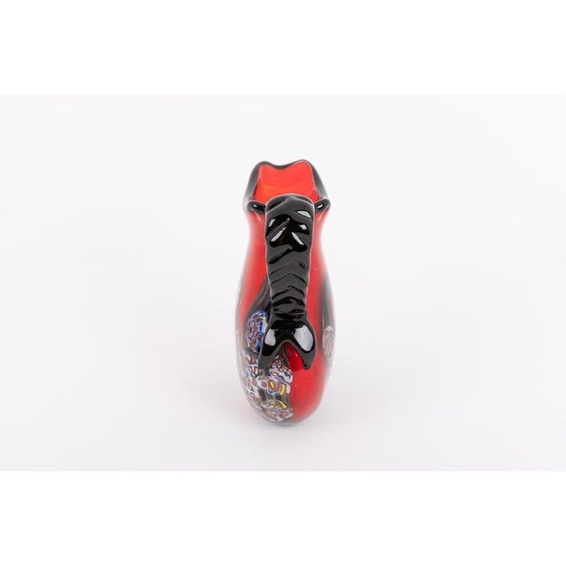 Vintage Italian Murano Glass Pitcher, 1980s For Sale - Image 4 of 9