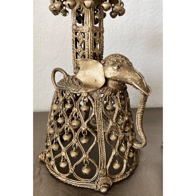 Late 20th-Century British Colonial-Style Elephant Table Lamps in the Manner of John-Richard - A Pair For Sale - Image 12 of 18