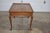 Queen Anne Late 20th Century Baker Furniture Walnut Large Tea Table With Angular Cabriole Legs and Dished Top For Sale - Image 3 of 11