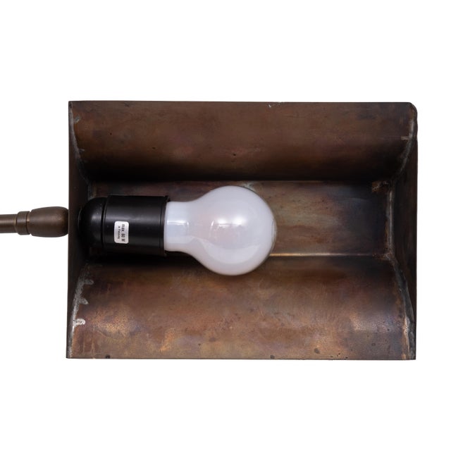 Vintage Bronze Desk Lamp from Herda, Holland, 1970s For Sale - Image 11 of 12