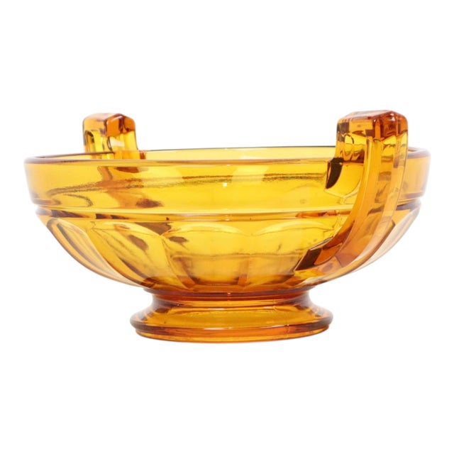 Art Deco Noémie Fruit Bowl Luxval from Val Saint Lambert, 1935 For Sale - Image 14 of 17