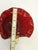 Early 20th Century Desert Bowls Venetian Glass Deep Red Delicate Gold Gilding Likely Salviati Pair - Set of 4 For Sale - Image 12 of 15