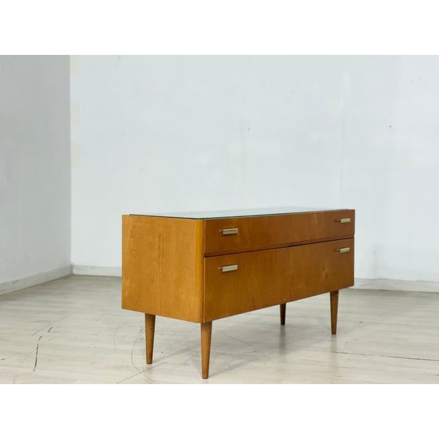 Mid-Century Lowboard with Drawers, 1960s For Sale - Image 9 of 11