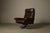DS-31 Reclining Swivel Lounge Chair in Leather from de Sede, Switzerland, 1970s For Sale - Image 4 of 17