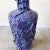Black Postmodern Black, Blue and Purple Paper Mache Vase For Sale - Image 8 of 9