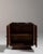 1930s 1930-1939 France Rich Walnut Brown Art Deco Marble-Top Bar Cabinet For Sale - Image 5 of 11