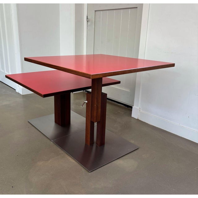 Adjustable Side Tables by Bernard Vuarnesson, 1990s, Set of 2 For Sale - Image 17 of 17