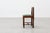 1920s Belgian Art Deco Modernist Oak Side Chair with Green Upholstery, 1920s For Sale - Image 5 of 14