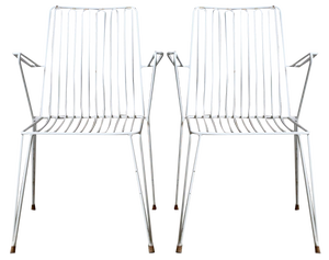 Set of Metal Armchairs from Mauser Werke