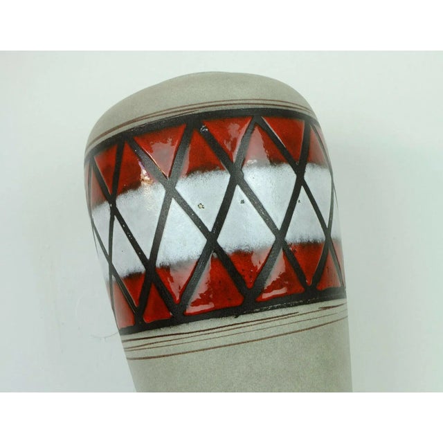 Mid-Century Modern 517-50 Floor Vase by Heinz Siery for Scheurich, 1950s For Sale - Image 3 of 8