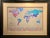 Large Custom-Framed Rand McNally Millennium World Map, 1994 – Linen Mat, Ebonized Frame, Educational Statement Wall Art For Sale - Image 13 of 15
