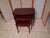 Vintage Mid Century Modern Nesting Tables Set of Three Mahogany With Mahogany Laminate Tops. For Sale - Image 12 of 17