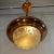 Ezan 1930s French Art Deco Ezan Copper & Stalactite Glass Pendant Light – Rewired for u.s. Use For Sale - Image 4 of 8