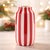 Traditional Striped Dolomite Vase (Set of 2) For Sale - Image 3 of 4