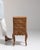 Carved oak petite commode in Golden Oak. The golden oak surface highlights two drawers, cabriole legs, floral carved...
