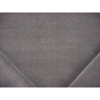 Perennials 998 Big Softy in Flintstone - Natural Softest Grey Acrylic Outdoor Velvet Drapery Upholstery Fabric - 3-1/8 Yards For Sale