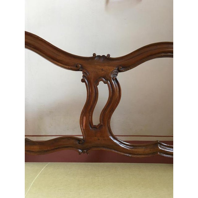 Wood Mid-18th Century Baroque Wooden Sofa, Venice, Italy, 1750s For Sale - Image 7 of 17