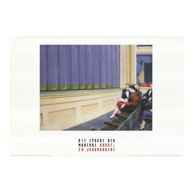 Edward Hopper First Row Orchestra, 1997 For Sale