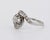 Traditional Swirl Ring in Platinum, 0.50 Carat Total Diamonds, Belle Époque, 1900, Size 8 For Sale - Image 3 of 4