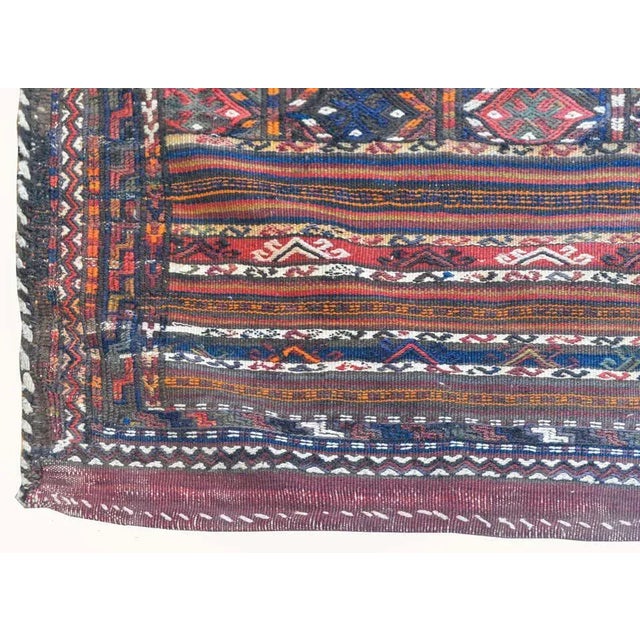Persian Early 20th Century Shahsevan Rug For Sale - Image 3 of 7