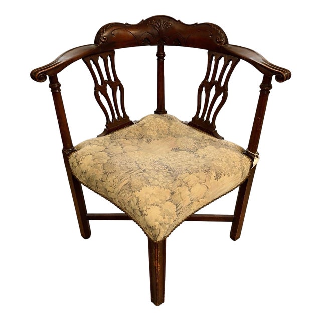 Clark Gable Provenance Antique Regency Corner Chair – Christie’s Auction Lot 38 (2006) For Sale