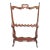 Early American Style Mahogany Riding Boot Rack For Sale